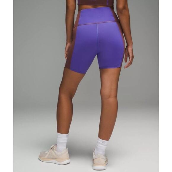 Lululemon Shorts‎ 8 Womens Hike To Swim Zip Front 6" High Rise - Picture 3 of 7